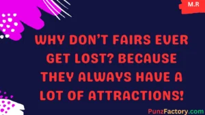 Read more about the article 155+Delightfully Funny Fair Puns to Spin You Around with 2025<div class="last-updated" style="font-size:14px; font-weight:bold; color:#444; background:#f5f5f5; padding:10px; border-radius:5px; margin-top:10px; margin-bottom:20px;">
                 Last updated: March 12, 2025 at 3:53 pm by Olivia
            </div>