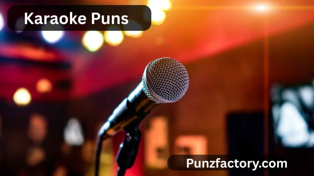 Karaoke Puns: The Ultimate Playlist of Pun-tastic Fun for Your Next Sing-Along 🎤🎶