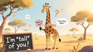 Read more about the article Giraffe Puns: 300+ Tall & Funny Puns to Make You Laugh (2025)<div class="last-updated" style="font-size:14px; font-weight:bold; color:#444; background:#f5f5f5; padding:10px; border-radius:5px; margin-top:10px; margin-bottom:20px;">
                 Last updated: September 16, 2025 at 6:45 am by nameyourteams@gmail.com
            </div>