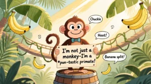 Read more about the article Monkey Puns 🐒: The Funniest Jungle of Wordplay<div class="last-updated" style="font-size:14px; font-weight:bold; color:#444; background:#f5f5f5; padding:10px; border-radius:5px; margin-top:10px; margin-bottom:20px;">
                 Last updated: September 17, 2025 at 6:25 am by nameyourteams@gmail.com
            </div>