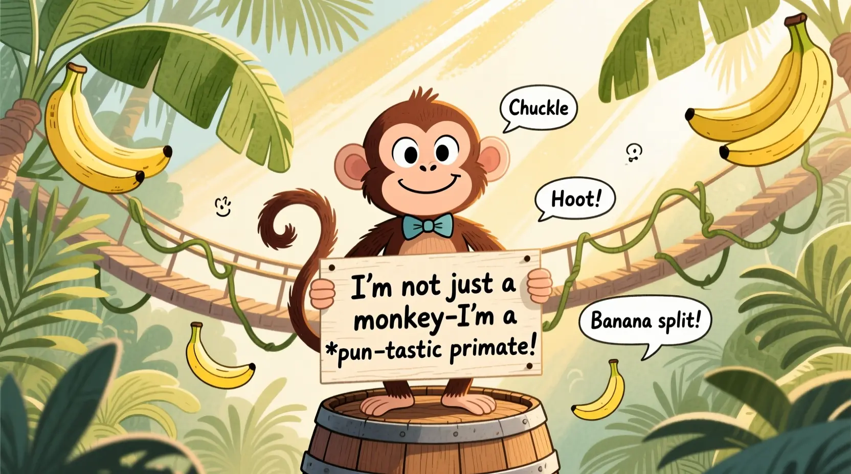 Read more about the article Monkey Puns 🐒: The Funniest Jungle of Wordplay