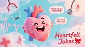 Read more about the article Cardiac Puns: The Best Heartfelt Jokes for Captions & Conversations ❤️😂<div class="last-updated" style="font-size:14px; font-weight:bold; color:#444; background:#f5f5f5; padding:10px; border-radius:5px; margin-top:10px; margin-bottom:20px;">
                 Last updated: December 14, 2025 at 3:30 pm by nameyourteams@gmail.com
            </div>