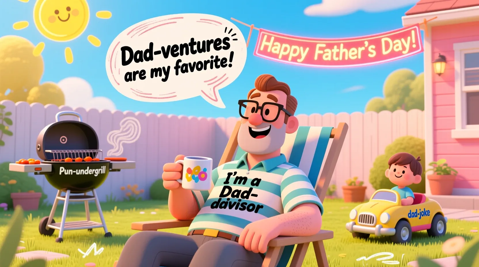 Read more about the article 178 Father’s Day Puns & Jokes That Are Dad-tastic 😎👔